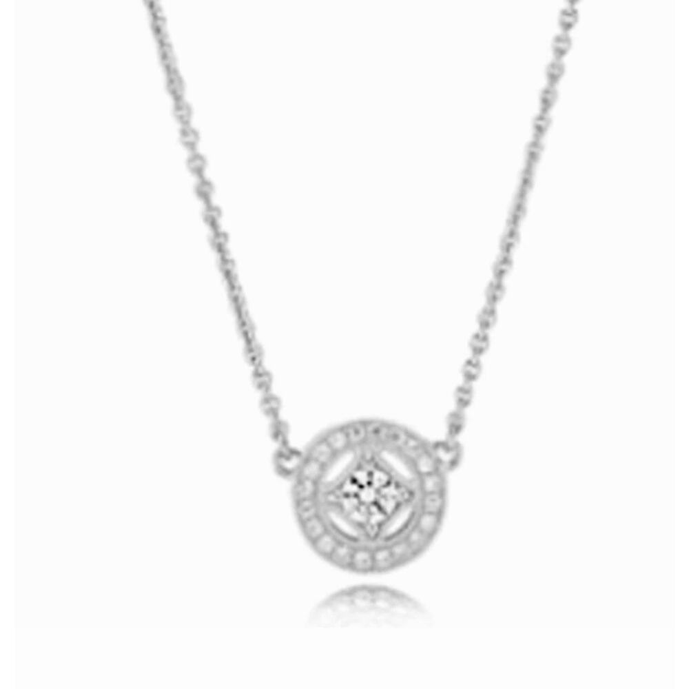 Pandora Sterling Silver Pendant Necklace 17.5 Designer Jewelry Women’s Chain.